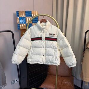Gucci White Puffer Jacket